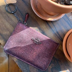 coach keychain wallet